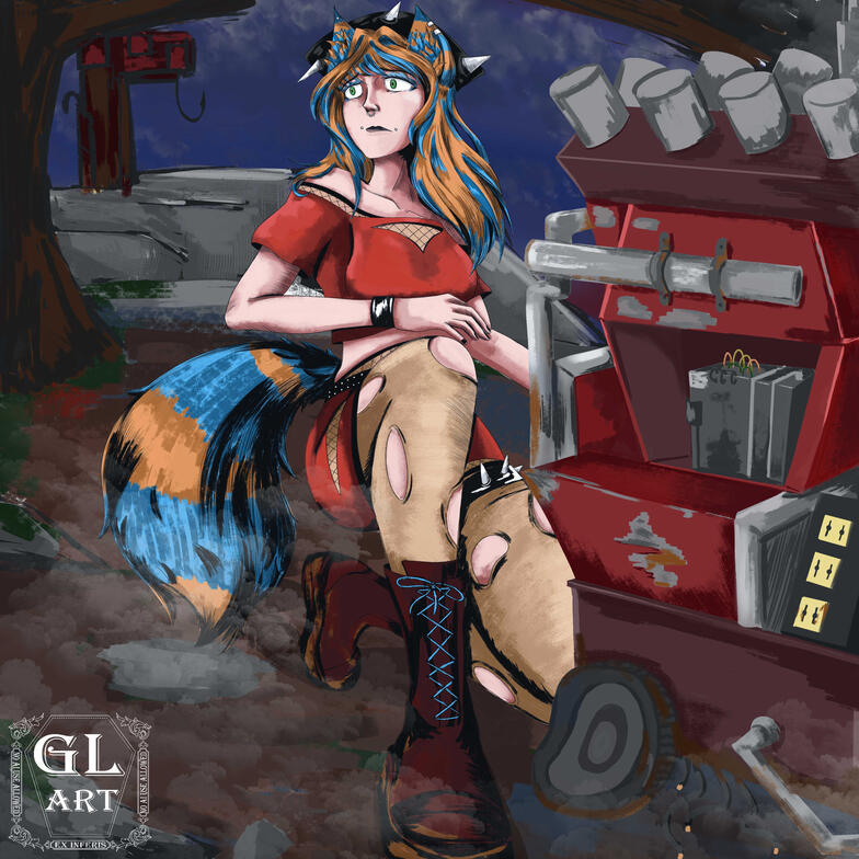 Roo Vtuber, Illustration