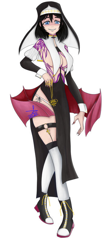 Lucia Crab Vtuber Outfit design