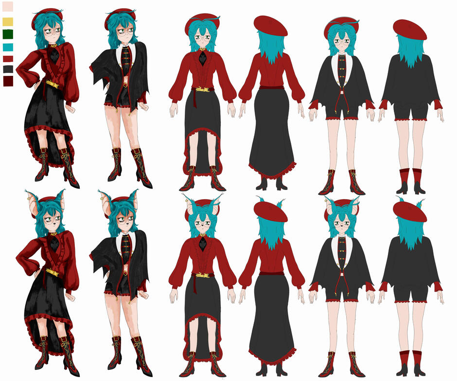 Sheet reference Vtuber